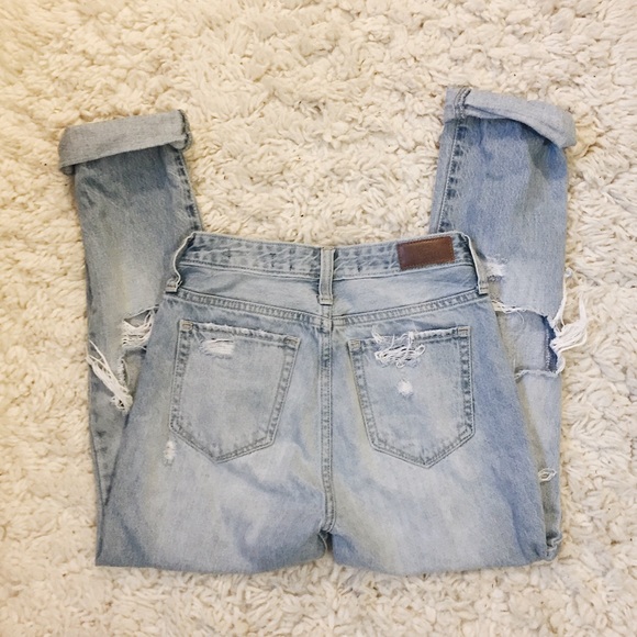 high rise vintage straight jeans - Picture 2 of 5